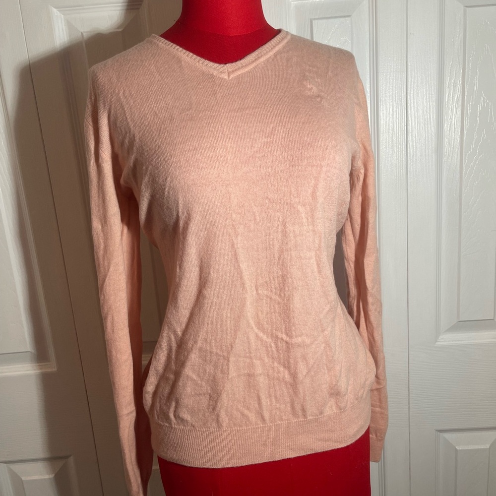 Cashmere and Co Soft Pink 100% Cashmere Sweater